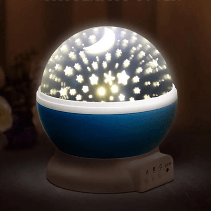 PROJECTEUR VEILLEUSE | RotatingProjectorStarry™ - Palais des petits