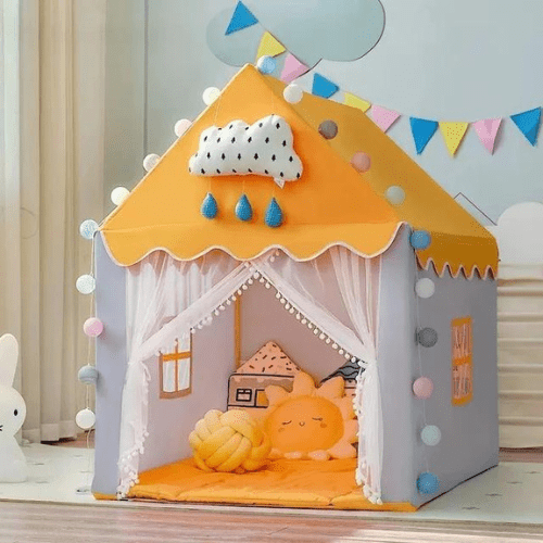 TENTE ENFANT | JAUNE GRIS - Palais des petits