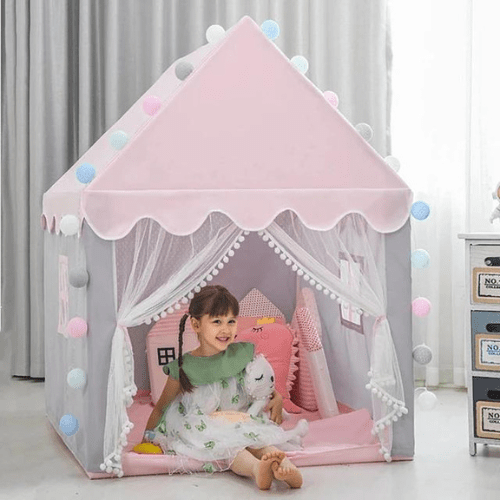 TENTE ENFANT | ROSE GRIS - Palais des petits