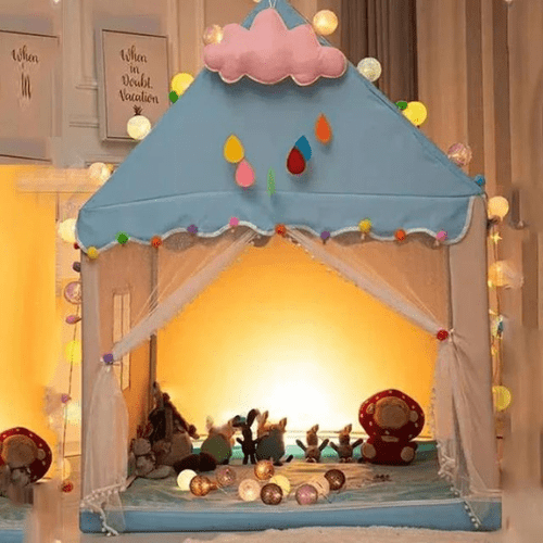 TENTE ENFANT | ROSE GRIS - Palais des petits