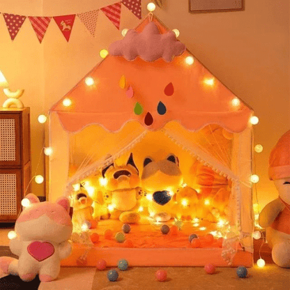 TENTE ENFANT | ROSE GRIS - Palais des petits