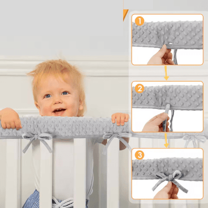 TOUR DE LIT BEBE | GRIS - Palais des petits