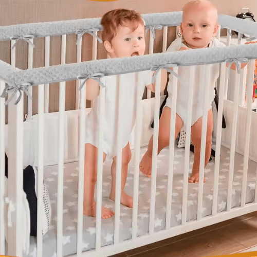 TOUR DE LIT BEBE | GRIS - Palais des petits