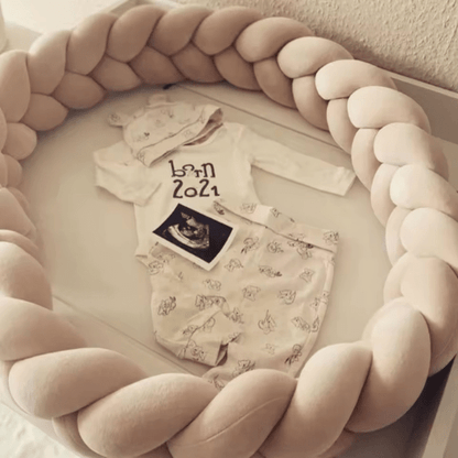 TRESSE TOUR DE LIT | BEIGE - Palais des petits