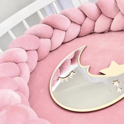 TRESSE TOUR DE LIT | ROSE - Palais des petits