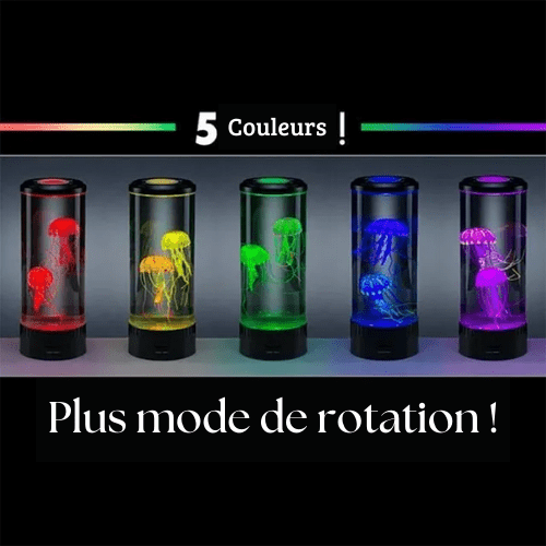 VEILLEUSE BÉBÉ | LEDJellyfishNightLight™ - Palais des petits