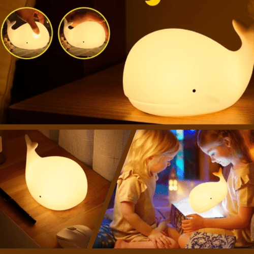 VEILLEUSE BÉBÉ | NIGHTLIGHTWHALE™ - Palais des petits