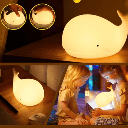 VEILLEUSE BÉBÉ | NIGHTLIGHTWHALE™ - Palais des petits