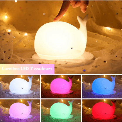 VEILLEUSE BÉBÉ | NIGHTLIGHTWHALE™ - Palais des petits